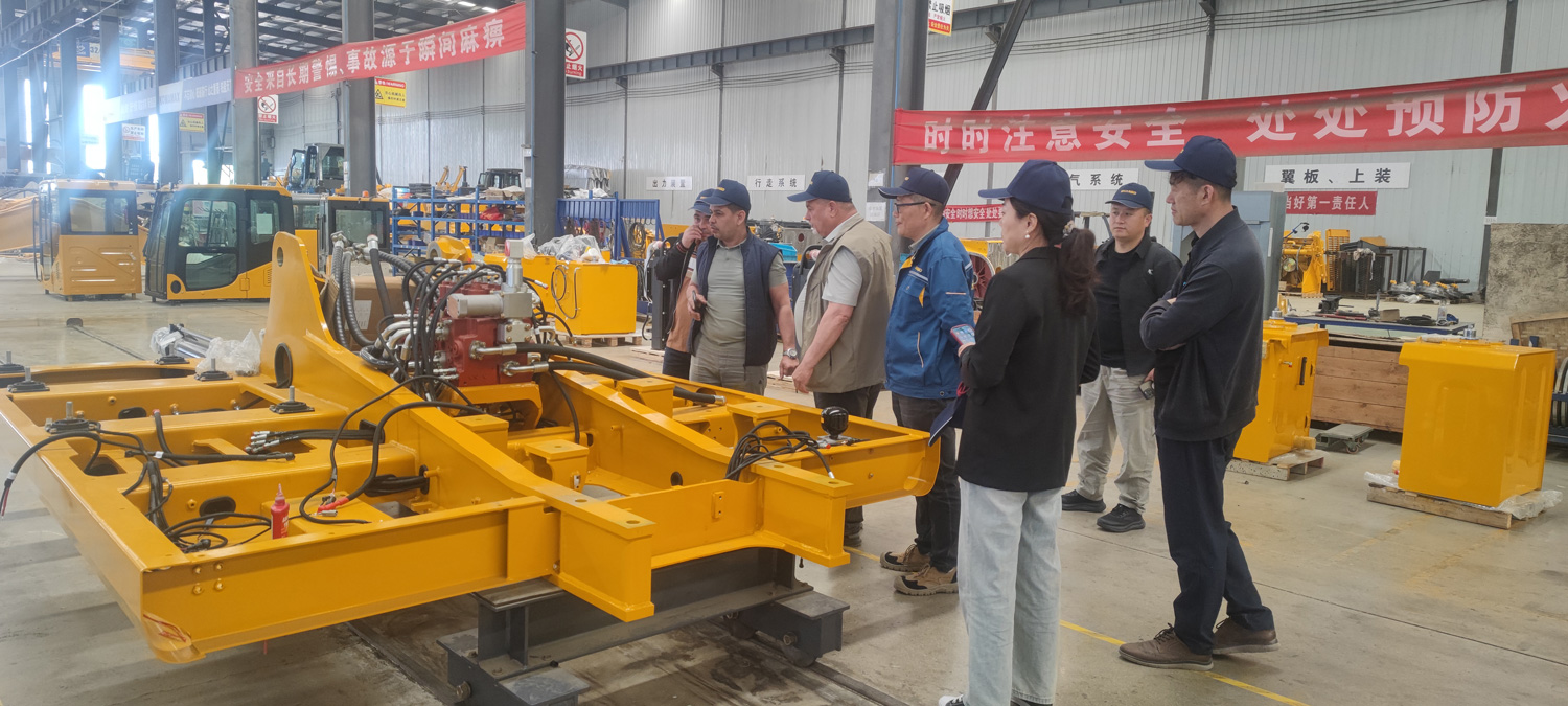 Ligne de production d'excavatrices chinoises