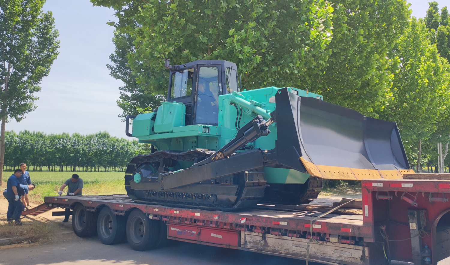 bouteur moyen électrique pur de construction d'émission zéro de bouteur de 272HP E22