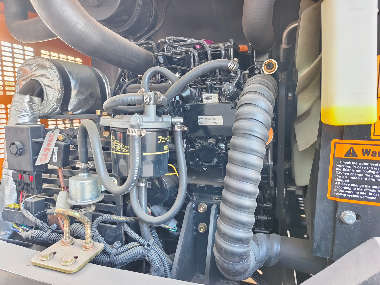 Moteur d'excavatrice de 2 tonnes