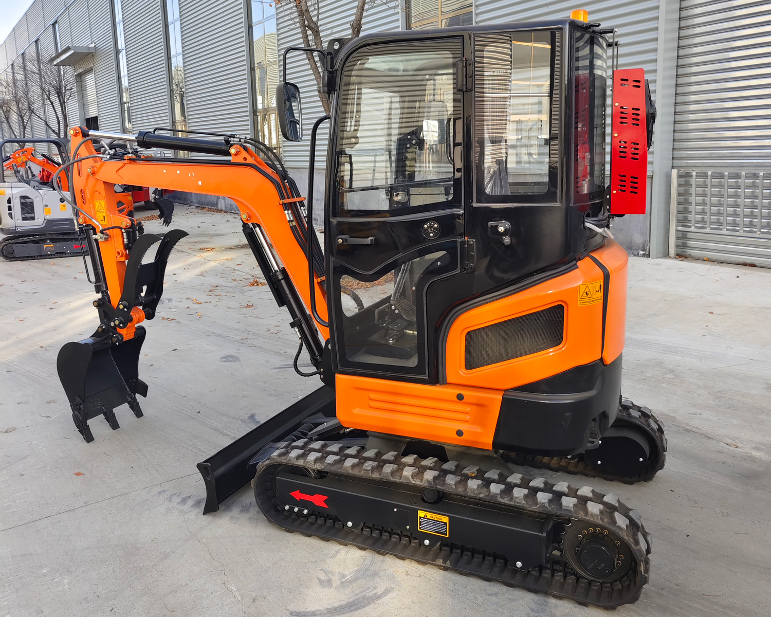 Mini-pelle de 2 tonnes