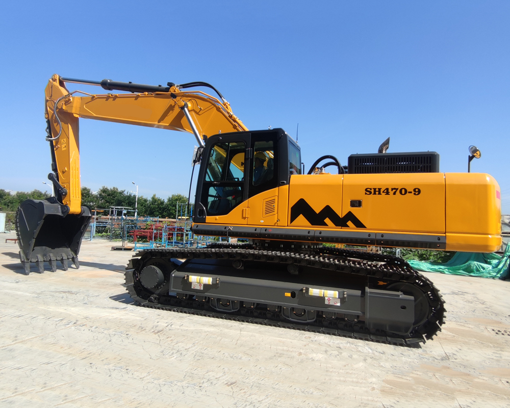  pelle sur chenilles robuste de 45 tonnes