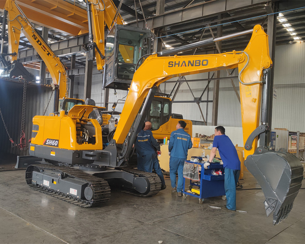 Mini-pelle de 6 tonnes