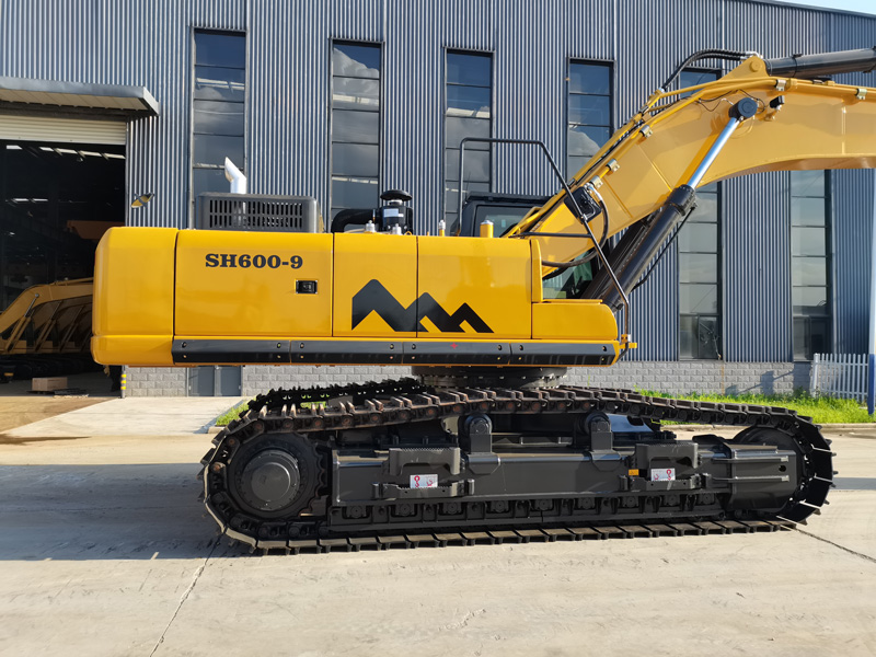 Pelle sur chenilles robuste de 60 tonnes