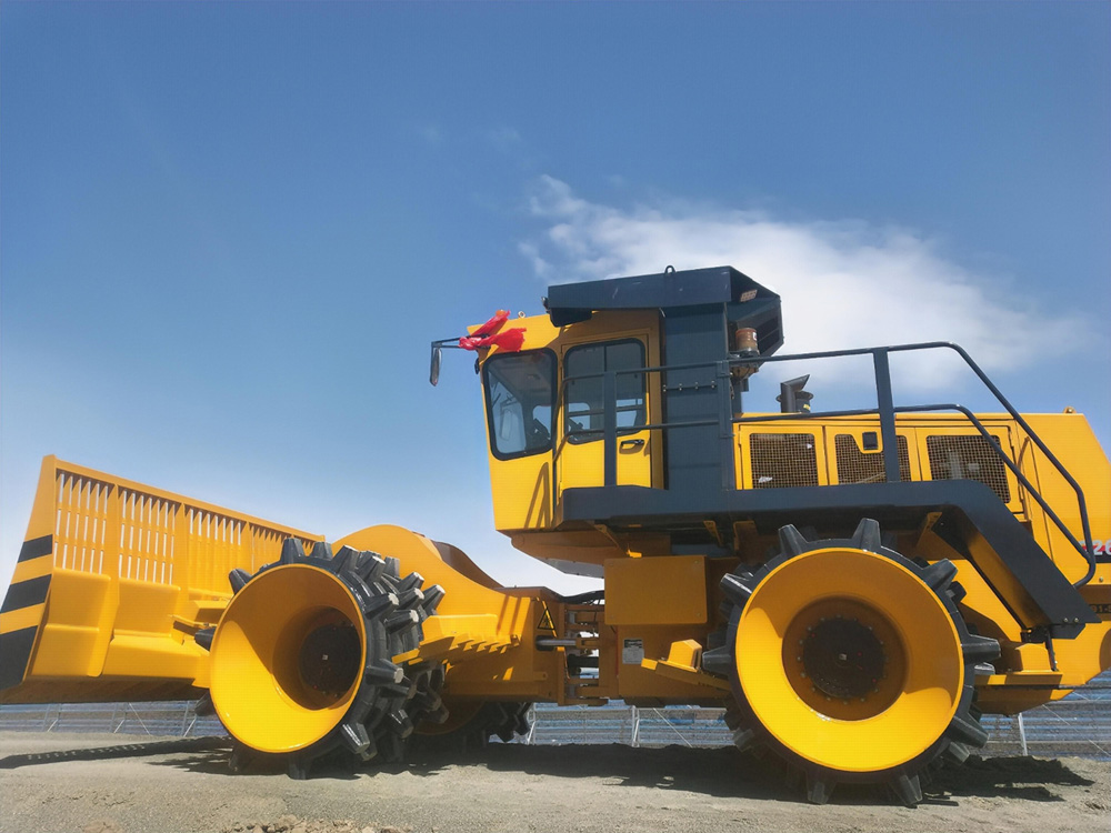 Compacteur de déchets de 26 tonnes
